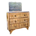 Commode et miroir int�gr�