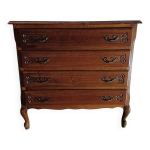 Commode  quatre tiroirs de style louis xv