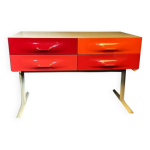 Commode raymond loewy modèle double face 6 tiroirs Commode raymond loewy modèle double face 6 tiroirs