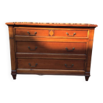 Commode roche bobois en bois massif patine Commode roche bobois en bois massif patine