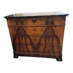Commode en ronce de noyer