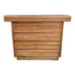 Commode rotin et bambou mcguire