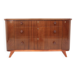 Commode scandinave en acajou, swedish modern, sude, 1940