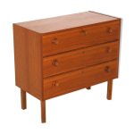 Commode scandinave en teck, danemark, 1960