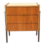 Commode scandinave en teck, sude, 1950