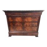 Commode secrtaire louis philippe en acajou xix sicle