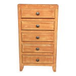 Commode semainier chiffonnier vintage patine d'origine