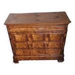 Commode style louis philippe en merisier