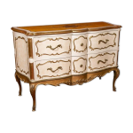 Commode style louis xv, annes 50, design milieu du xxme sicle