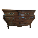 Commode style louis xv, type bordelaise