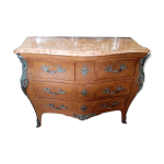 Commode style louis xv marqueterie