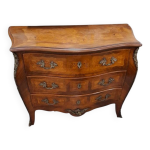 Commode de style louis xv en marqueterieflag