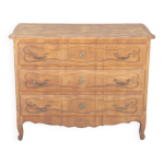 Commode de style louis xv en merisier dcape