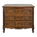 Commode de style louis xv no rustique en chne