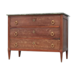 Commode de style louis xvi en acajou