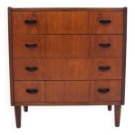 Commode en teck, danemark, annes 1960