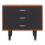 Commode en teck, design danois, annes 1970