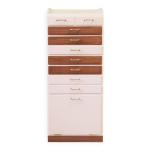 Commode en teck, design danois, annes 1970, production : danemark