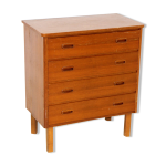 Commode en teck, su�de, 1960