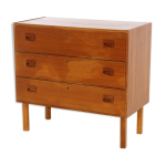 Commode en teck sude 1960