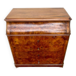Commode de toilette louis philippe coiffeuse 4 tiroirs