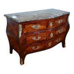 Commode tombeau poque louis xv estampille lonard boudin 1735 - 1807, 18me