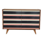 Commode u 453 rose 8 tiroirs jiri jiroutek pour int�rier praha 1962