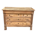 Commode vintage en bois massif louis philippe xviiième Commode vintage en bois massif louis philippe xviiième
