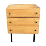 Commode vintage pieds metal