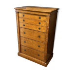Commode wellington en chne antique