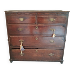 Commode xixme en chne massif