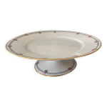 Compotier ancien en porcelaine de limoges
