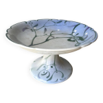 Compotier en faence de lunville par lachenal 1900, serviteur modle gui k&g