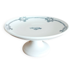 Compotier en faence terre de fer de st - amand.