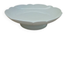 Compotier en porcelaine blanche