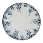 Compotier ou présentoir à gâteaux en faïence de st amand modèle printanier Compotier ou présentoir à gâteaux en faïence de st amand modèle printanier