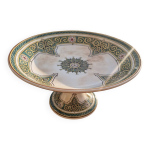 Compotier sarreguemines polychrome