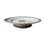 Compotier xixme terre de fer js et cie, grec