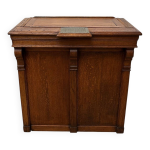 Comptoir d accueil en chne fin xixme