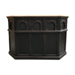 Comptoir de bar en ch�ne d�but xx�me