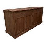 Comptoir bar flamant  barcars  chne massif patin