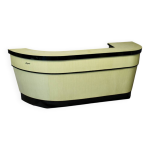 Comptoir de bar en formica annes 60 louis vergoin