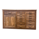 Comptoir de bijoutier meuble de m�tier � tiroirs