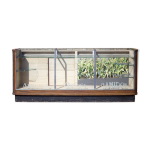 Comptoir vitrine de magasin, comptoir vitrine art dco, vitrine pour collection, dco intrieur
