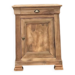 Confiturier ancien en bois massif brut 1 tiroir