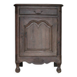 Confiturier bois massif, meuble de rangement bois ancien, meuble bois