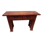 Console ancienne en ch�ne