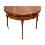 Console biedermeier demi - lune