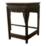 Console chinoise en bois laqu