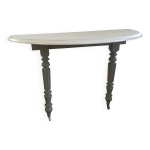 Console demi - lune ancienne peinte
